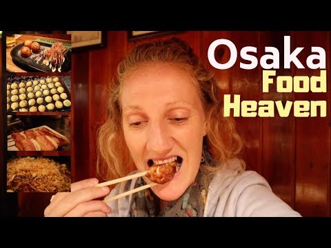 BEST OSAKA FOOD TOUR - What To Eat in Osaka, Japan