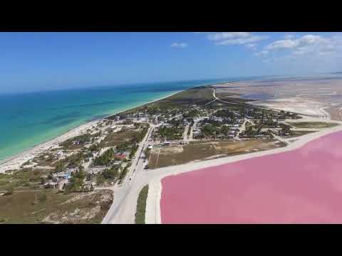 Amazing Pink Lakes in Mexico - Las Coloradas