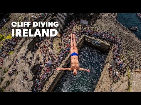 Diving from Irish skies - Red Bull Cliff Diving World Series 2014