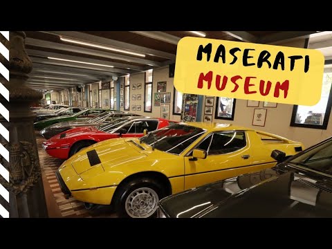 Umberto Panini Maserati Museum in Modena, Italy