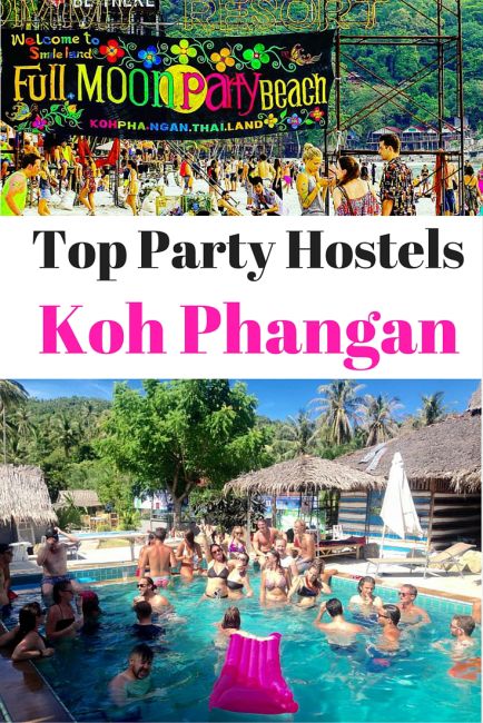 Top Party Hostels On Koh Phangan