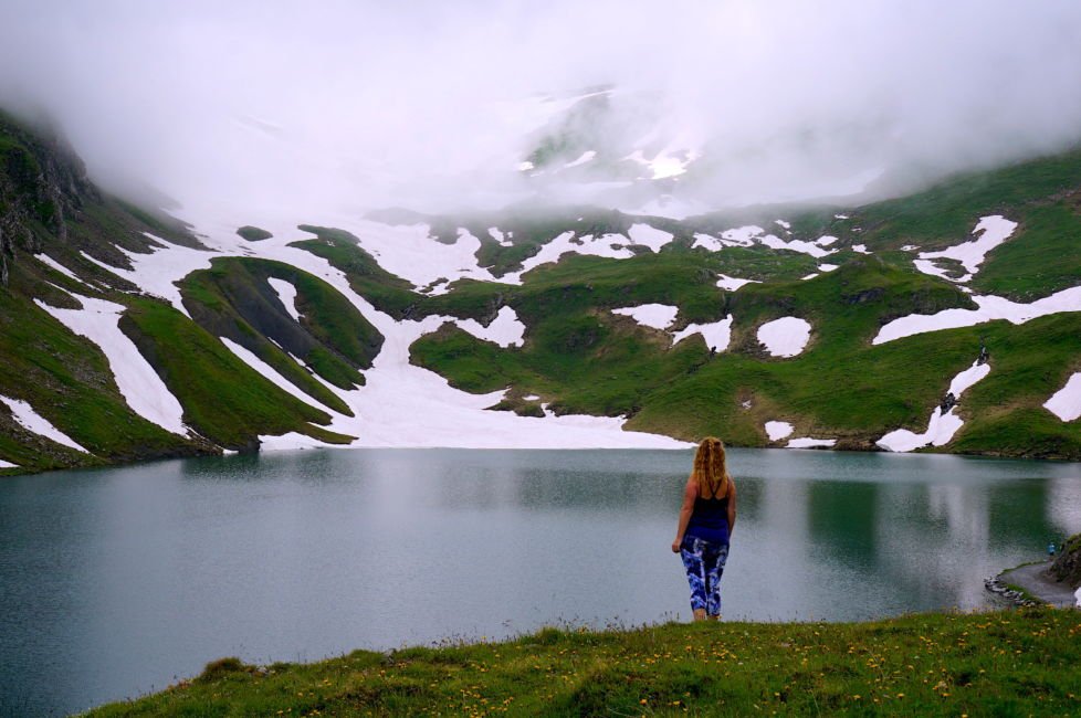 Hiking To Stunning Lake Bachalpsee in Grindelwald, Switzerland
