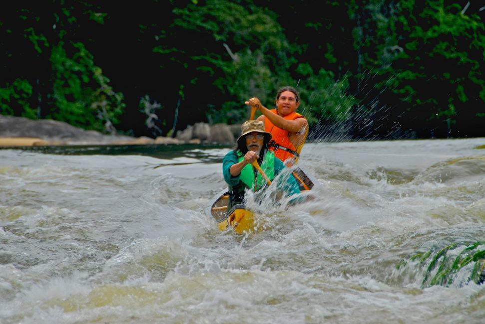 rafting in guyana