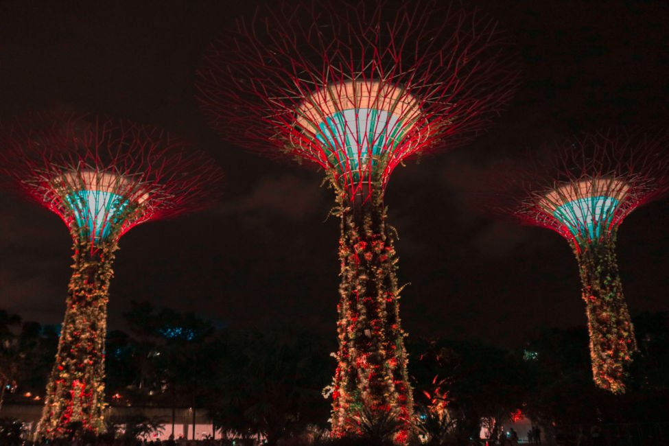 gardens by the bay lightshow